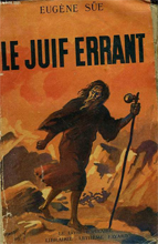 Le juif errant, illustration d'un ouvrage d'Eugène Sue (collection Le-Livre)